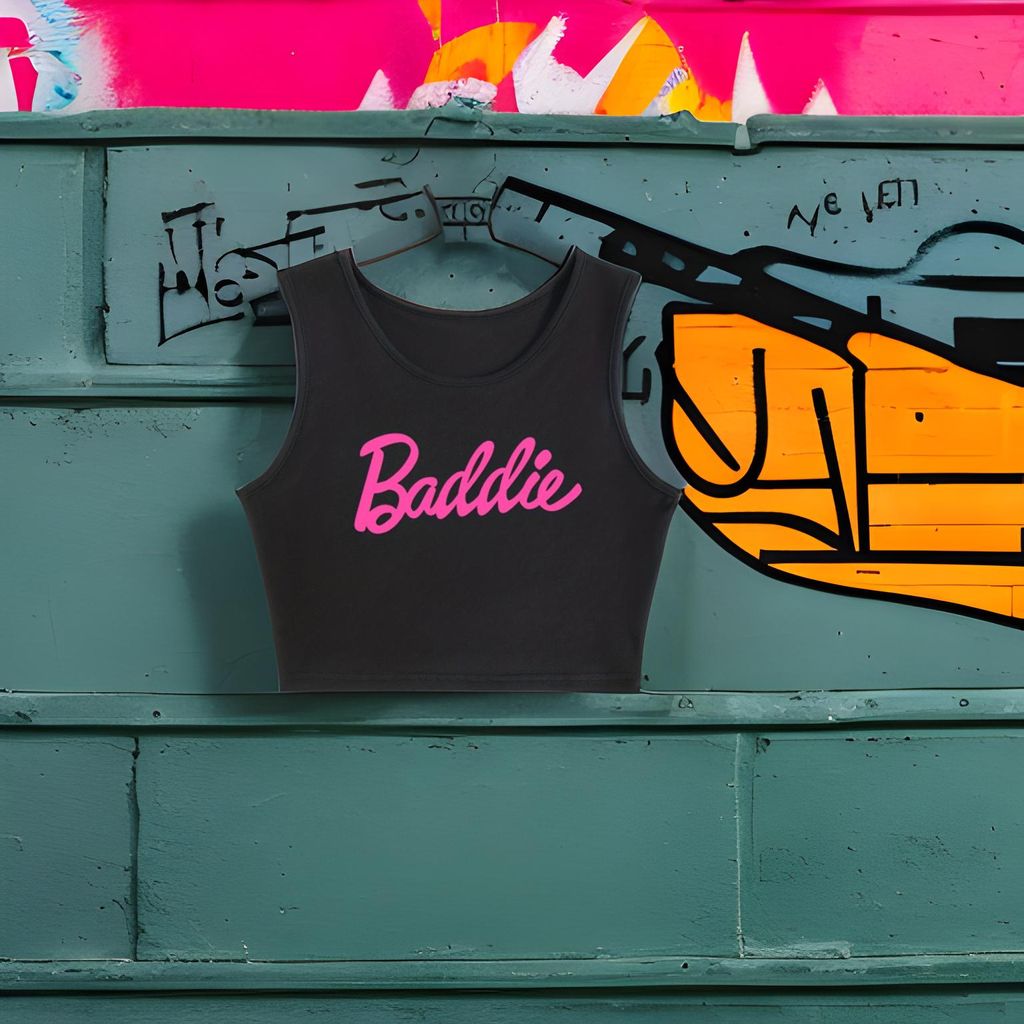 Baddie Print Tank Top