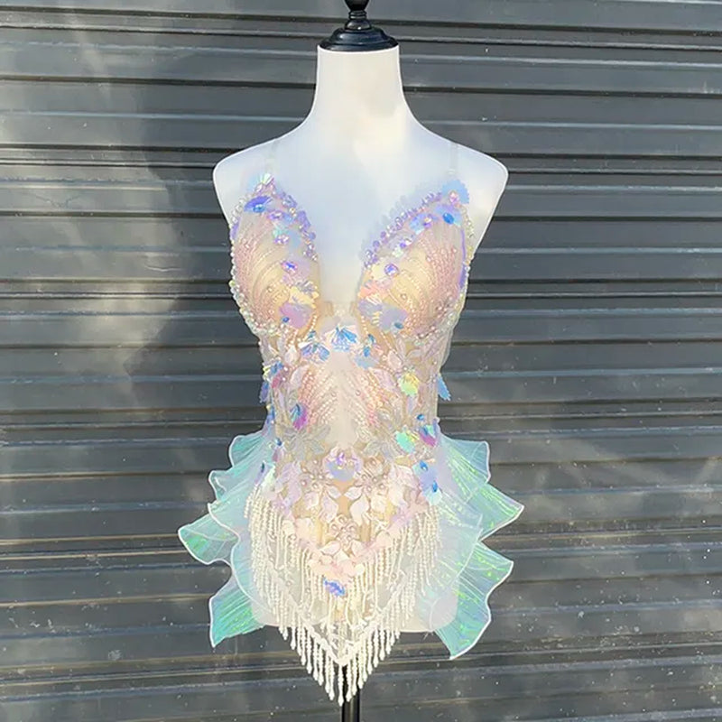 Pearlescent Mermaid Outfit