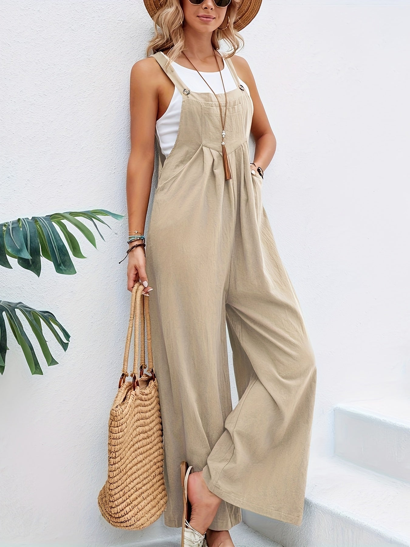 Boho Jumpsuit With Pockets