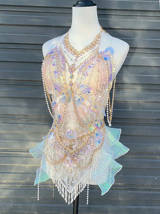 Pearlescent Mermaid Outfit
